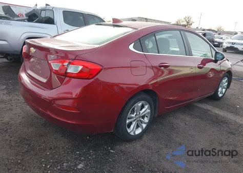 2019 Chevrolet Cruze Lt from USA, damaged, VIN 1G1BE5SM4K7104999